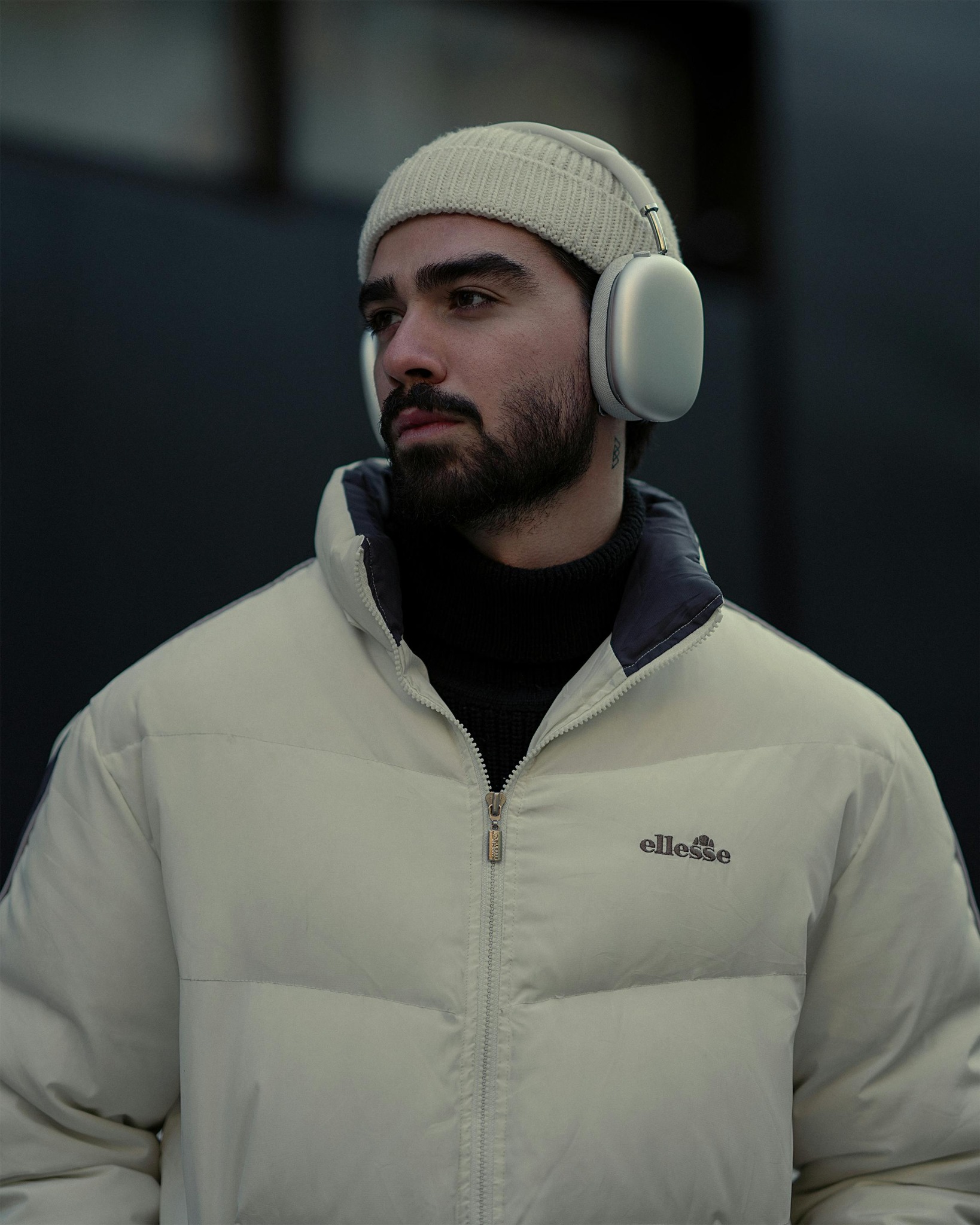 Mens microplush jacket